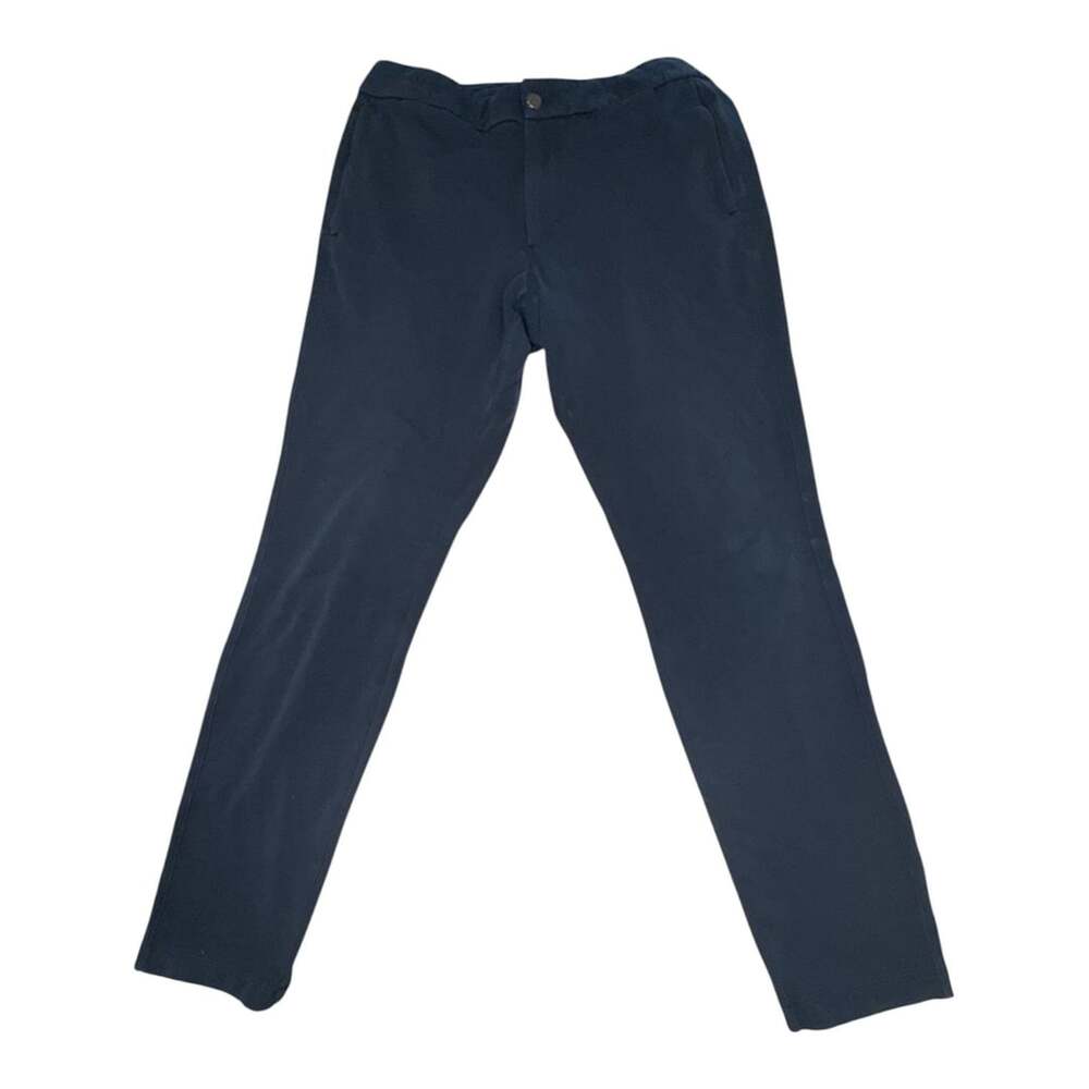 Lululemon ABC Commission Pants Men’s Size 32 Navy Blue Stretch 31” Inseam